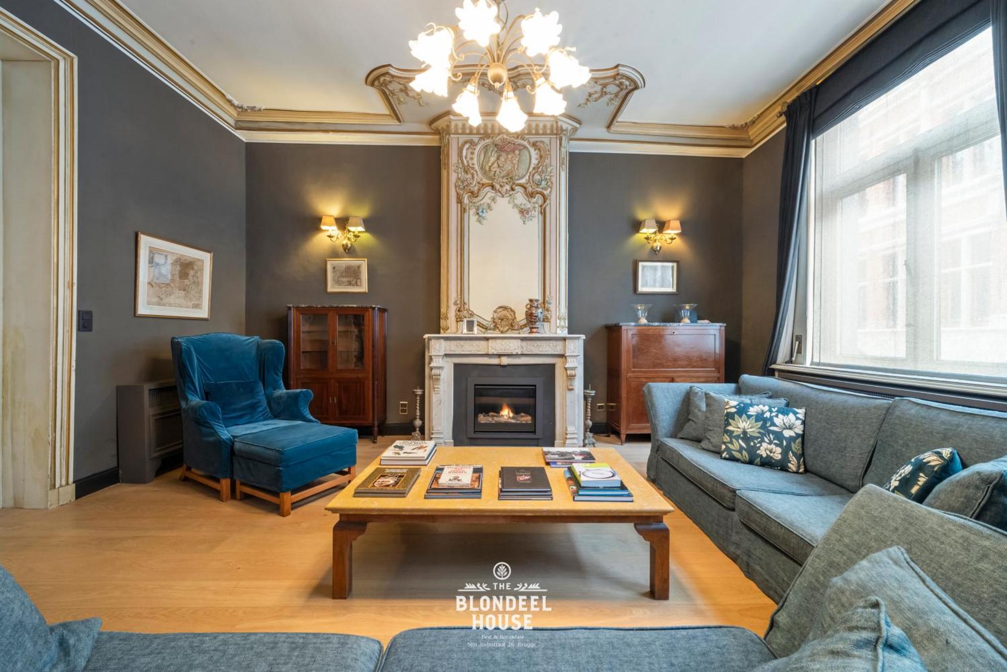 Bed & Breakfast The Blondeel House Brugge Center Экстерьер фото