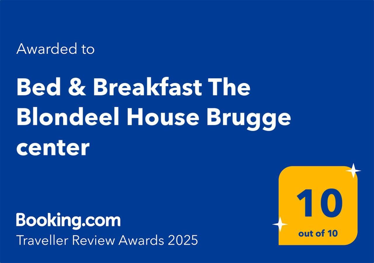 Bed & Breakfast The Blondeel House Brugge Center Экстерьер фото